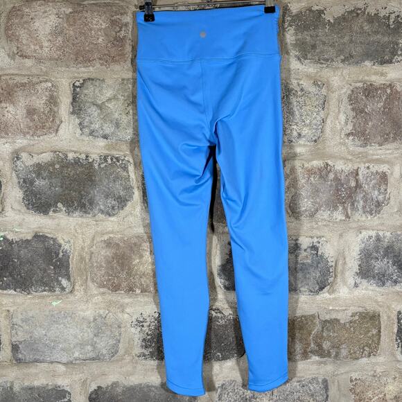 Yogalicious Lux Harmony Hi Rise Ankle Leggings Woman's XS Blue Marina Ruched - Picture 7 of 13